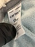 Carter's 100% Polyester Blue Zip Up Hoodie 6-9 MO / 9 MO - photo 3