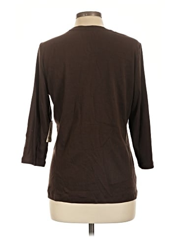 St. John's Bay 3/4 Sleeve T-Shirt (view 2)