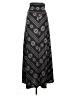Mossimo Supply Co. Chevron-herringbone Black Casual Skirt Size XS - photo 1