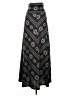 Mossimo Supply Co. Chevron-herringbone Black Casual Skirt Size XS - photo 2