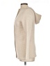 'S Max Mara Solid Ivory Wool Coat Size L - photo 5