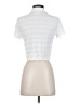 Glassons White Short Sleeve Button-Down Shirt Size S - photo 2