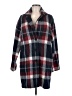 Tahari Plaid Red Coat Size M - photo 1