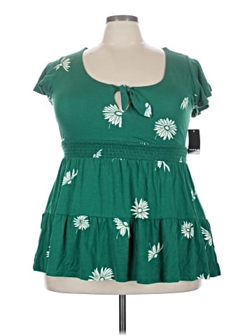 Torrid Short Sleeve Blouse (view 1)