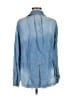 Cloth & Stone 100% Lyocell Blue Long Sleeve Button-Down Shirt Size M - photo 2