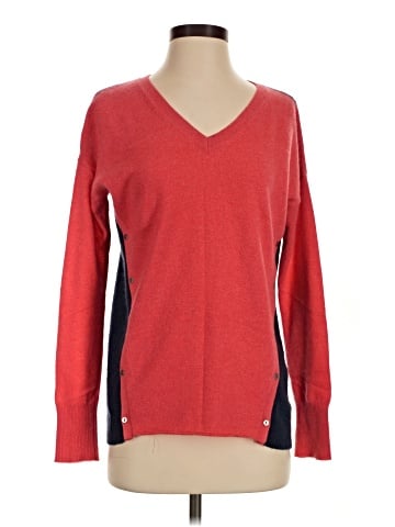 Elorie Cashmere Pullover Sweater (view 1)