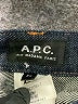 A.P.C. Blue Denim Skirt Size 34 waist - photo 4