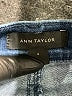 Ann Taylor Stripes Blue Jeans Size 6 - photo 7