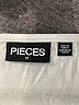 Pieces White Short Sleeve Top Size M - photo 7