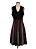 Maeve Chevron-herringbone Black Casual Dress Size 4 - photo 1