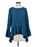 Gibson Teal Long Sleeve Blouse Size XS - photo 1