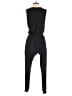 Peach Solid Black Jumpsuit Size S - photo 2