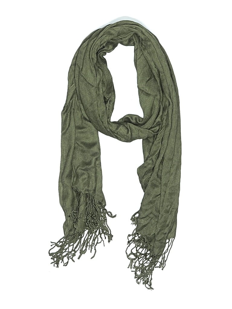 Pre-owned Bloomingdale's Scarf In Green