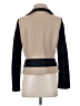 Barneys New York Color Block Tan Jacket Size 4 - photo 2