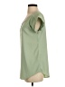 Express Outlet Green Short Sleeve Blouse Size S - photo 5