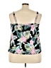 Just Be... Tropical Black Swimsuit Top Size 2X - photo 2