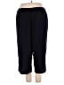 Catherines 100% Rayon Black Casual Pants Size 5X - photo 2