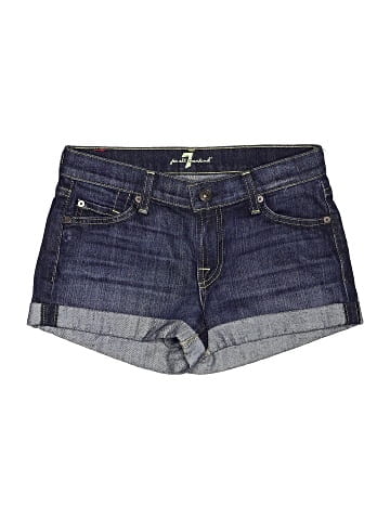 7 For All Mankind Denim Shorts (view 1)