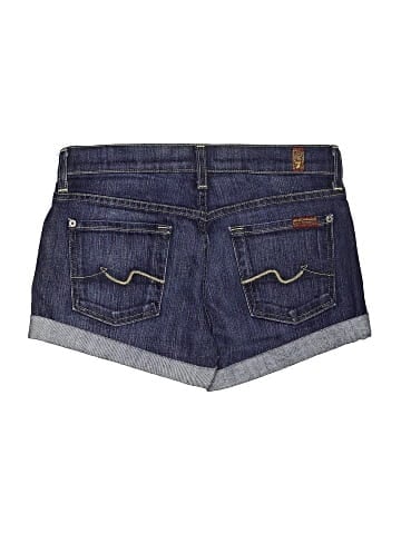 7 For All Mankind Denim Shorts (view 2)