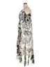 Sangria 100% Polyester Print Silver Casual Dress Size 14 - photo 5