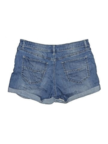 New York & Company Denim Shorts (view 2)