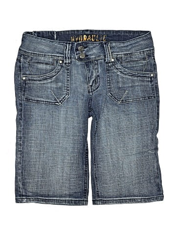 Hydraulic Denim Shorts (view 1)