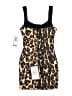City Triangles 100% Polyester Animal Print Black Cocktail Dress Size XXS - photo 2