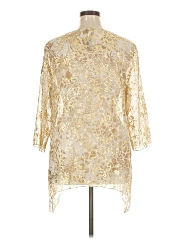 Travelers by Chico's 3/4 Sleeve T-Shirt (view 2)