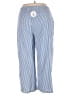Anrabess 100% Rayon Stripes Blue Casual Pants Size XXL (2XL) - photo 2