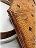 MCM 100% Coated Canvas Stars Brown Shoulder Bag One size - photo 12