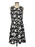 Boston Proper Graphic Black Casual Dress Size S - photo 1