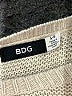 BDG Color Block Black Pullover Sweater Size S - photo 7