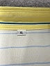 Unbranded 100% Polyester Stripes Yellow Long Sleeve Blouse Size XL - photo 7