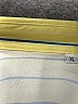 Unbranded 100% Polyester Stripes Yellow Long Sleeve Blouse Size XL - photo 9