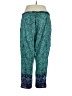 Sundance 100% Cotton Paisley Teal Casual Pants Size XL - photo 2