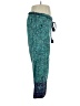 Sundance 100% Cotton Paisley Teal Casual Pants Size XL - photo 4