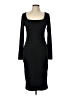 Charlotte Russe Solid Black Cocktail Dress Size L - photo 1
