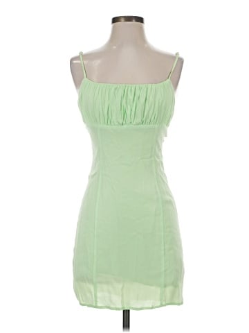 Olivaceous Cocktail Dress (view 1)
