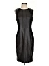 Etcetera 100% Leather Black Cocktail Dress Size 4 - photo 1