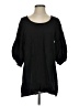 bryn WALKER 100% Linen Black 3/4 Sleeve Top Size XXS - photo 1