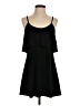 Express Solid Black Casual Dress Size XS - photo 1