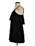 Express Solid Black Casual Dress Size XS - photo 5