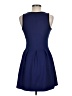 Aqua Solid Blue Cocktail Dress Size M - photo 2