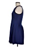 Aqua Solid Blue Cocktail Dress Size M - photo 5