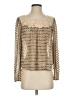 New Romantics Gold Long Sleeve Blouse Size XS - photo 1