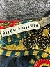 Alice + Olivia 100% Nylon Paisley Black Coat Size XS - Sm - photo 6