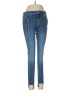 Zara Basic Chevron-herringbone Blue Jeans Size 8 - photo 1