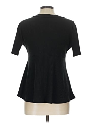 Pink Blush Short Sleeve Henley (view 2)