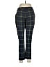 J. McLaughlin Plaid Green Casual Pants Size 8 - photo 2
