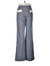 Sandro 100% Cotton Chevron-herringbone Blue Casual Pants Size M (estimated) - photo 1